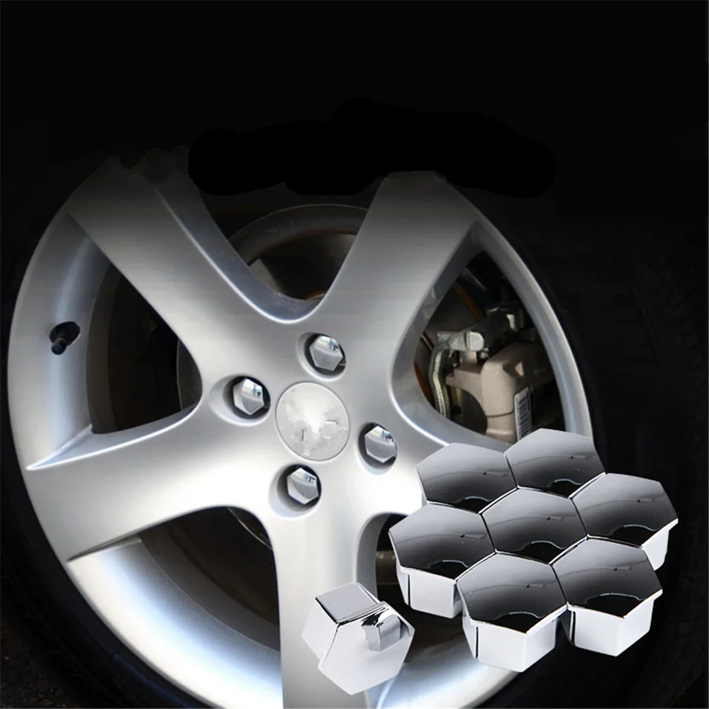 

20pcs car styling Wheel Nuts Covers for renault megane clio Koleos Kadjar Duster DACIA Captur Fluence Laguna