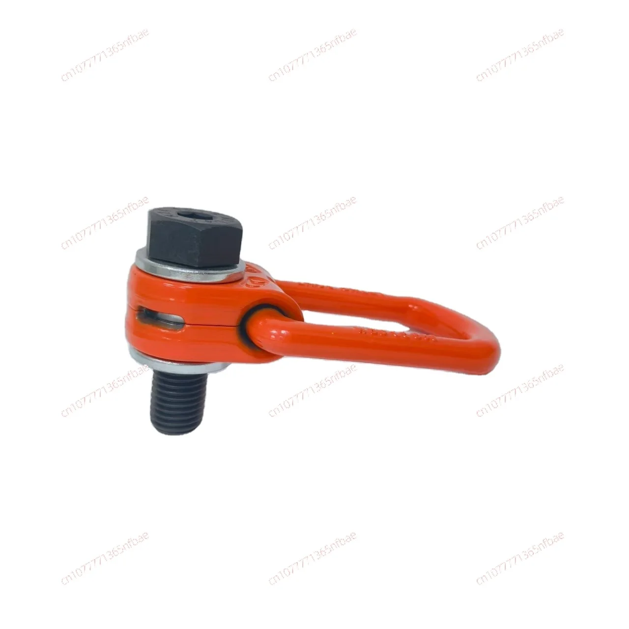 Extended Shock Absorption Support, 42CrMo Alloy Steel Side Pull Swivel Lifting Ring, Heavy Duty Hoist Ring