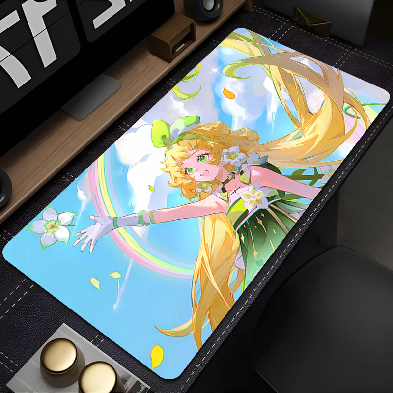 Wuthering Waves Verina Mouse Pad Gaming Accessories Office Gamer Keyboard Desk Mat Non-Slip Laptop Large Game PC carpet Mousepad