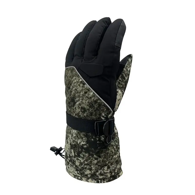 Guantes de calefacción duraderos para motocicleta, mitones de invierno, calentador de guantes para exteriores, accesorios para motocicletas