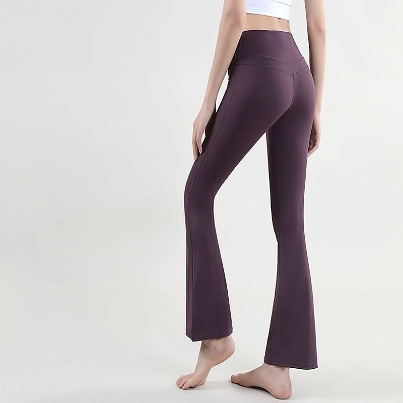 

Yoga Pants Low Waist Women Yellow Anti Exposure Grey Ankle Length Split Personality Office Outside Wearing Bohemia Warmer Woman