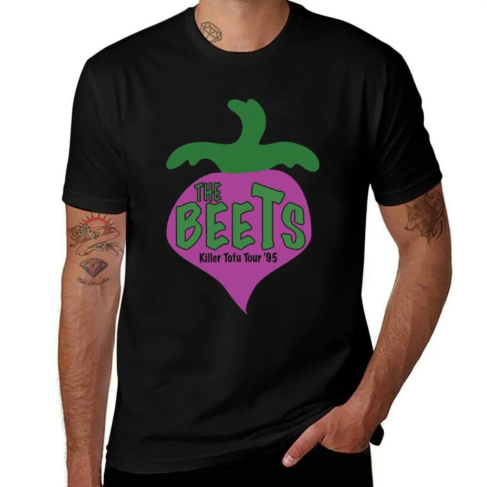 The beets killer tofu tour ' T-Shirt Casual Breathable Short Sleeve Top T-Shirt