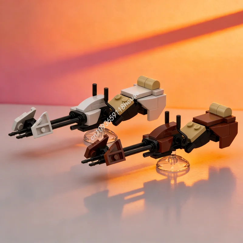 106pcs MOC Star Battle Speeder Bike Model Building Blocks Toys Construction Creative Idea Festival Gifts Education