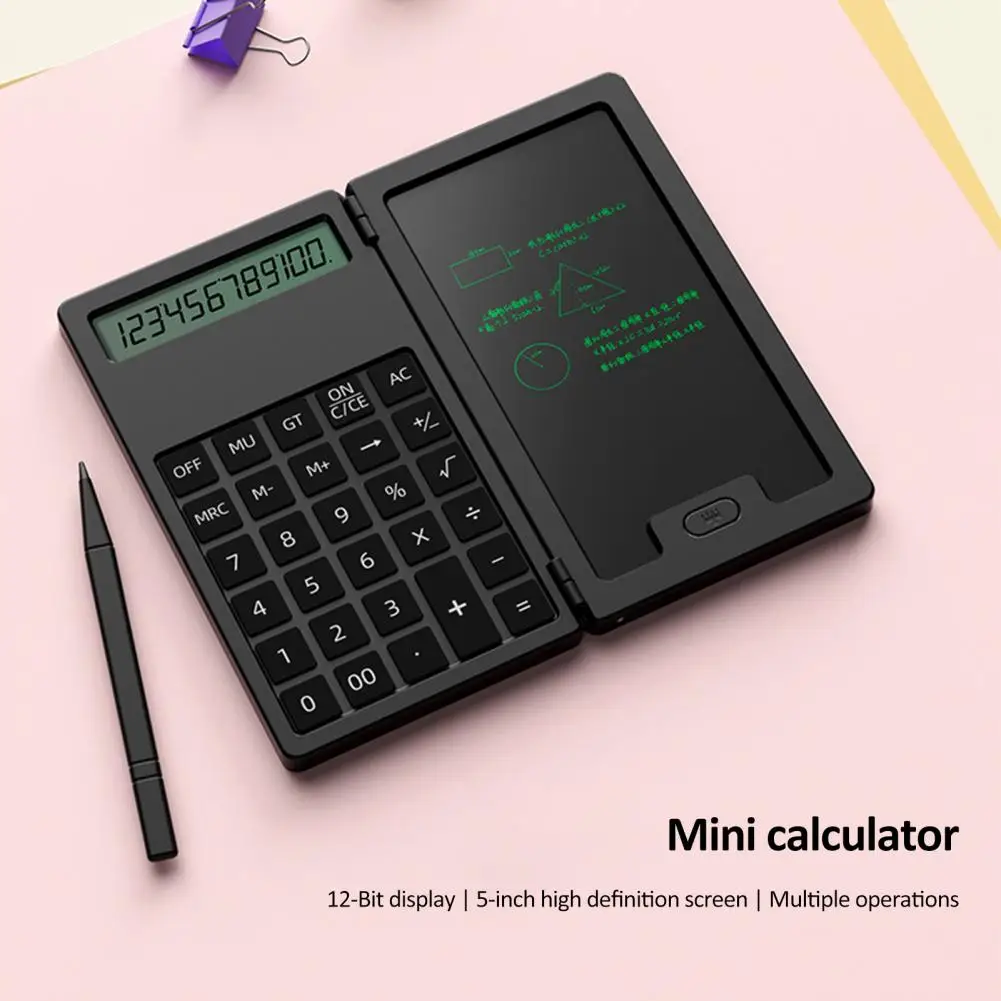 Scientific Calculator With Writing Tablet 991MS 349 Functions Engineering Financial Calculator For School Students Office Solar