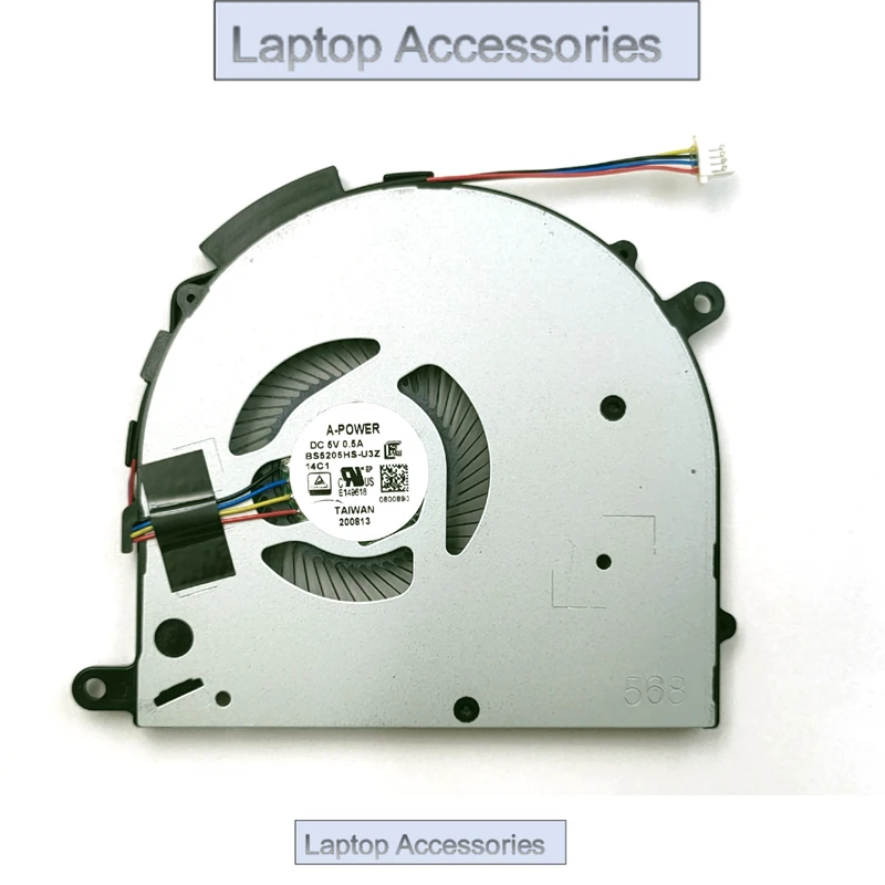 

FNew For MSI Prestige 14 A10SC A10RB A10RBS A10SC A11SCS A11SB A11SC A11SCX MS-14C1 MS-14C2 Laptop CPU Cooling Fan BS5205HS-U3Z