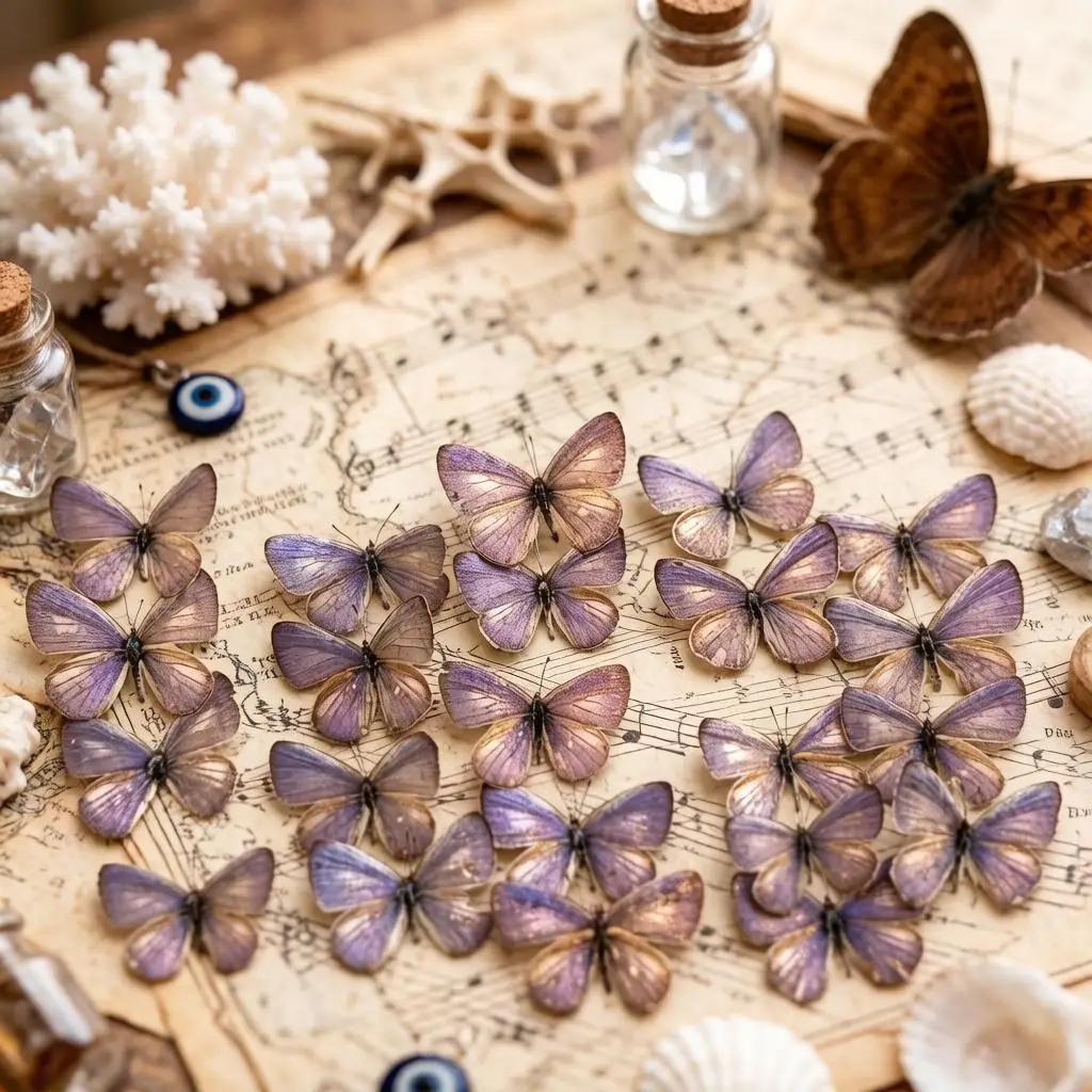 5-50pcs Cethosia cyane Butterfly Specimens | Bulk Insect Collection for Crafts, Home Decor, Curio Display & Natural History Art