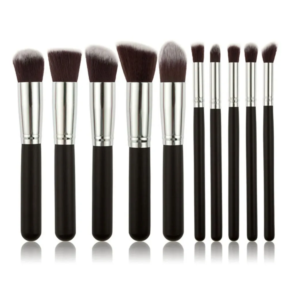 YSDO 8/10/12PCS Makeup Brushes Set Cosmetic Powder Eye Shadow Foundation Brush Eyeliner Eyelash Professional Make up Beauty Tool