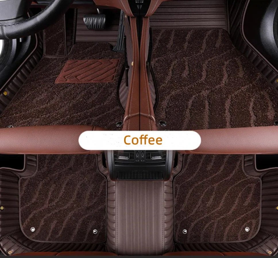 

Good quality rugs! Custom special car floor mats for Mercedes Benz CLS 400 2023-2018 durable double layers carpets for CLS400