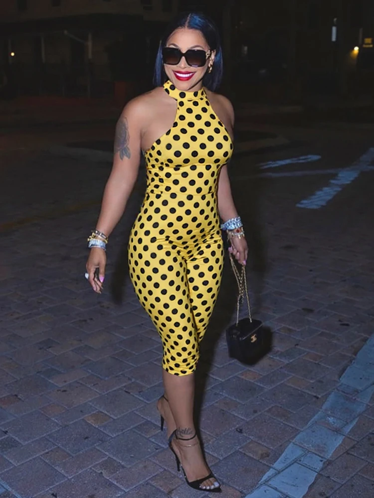 Macheda Sexy Mode Playsuits Frauen Lace-Up Halter Off Schulter Backless Stretch Dünne Pfirsich Hüfte Hottie Straße Hipster Strampler