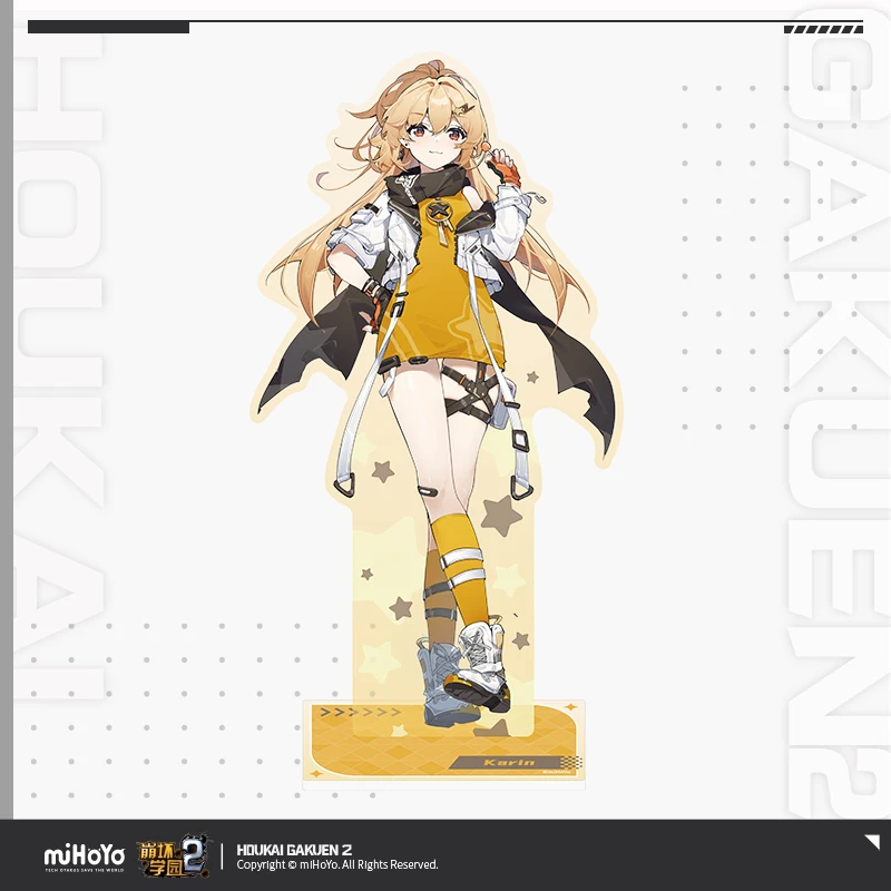 in Presale Honkai Impact 2 Official Merch miHoYo Original character theme Series Acrylic Stand cosplay Fan Gift Karin