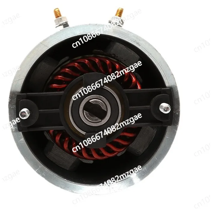 Heavy-Duty Hydraulic DC Motor 12V 2.5KW / 24V 2.8KW Clockwise ZD12250 ZD24250 for Forklift, Tail Lift & Lifting Platform