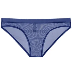 Ropa interior de tiro bajo para hombre, calzoncillos sexys de malla transpirable, Tanga transparente, lencería suave y cómoda de alta calidad para verano, gran oferta