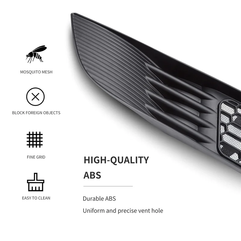 For Tesla Model 3 2021 2022 2023 Front Grill Mesh, Grid Insert Net Air Inlet Vent Grille Cover Accessories-A61E