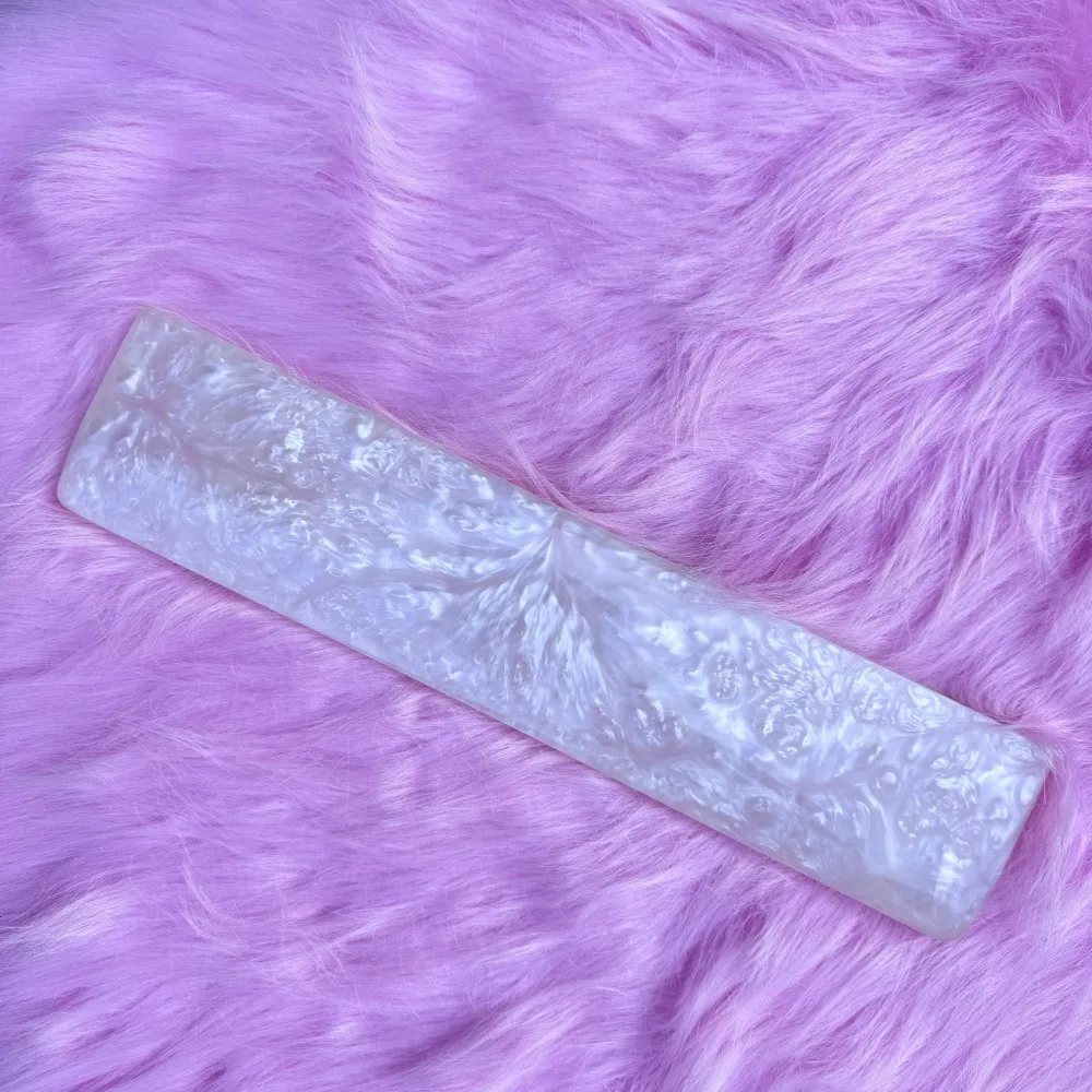 Resin Palm Rest Custom Epomaker Wrist Rest Keyboard Transparent Palm Stree 61/65/75/87/104 Mechanical Keyboard Accessory Holder