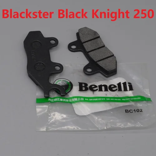 Pastillas de freno delanteras y traseras para Keeway Superlight 250CC QJ250-J QJ250-L QJ150-2G Cruiser Dorado v-blade Blackster Black Knight 250
