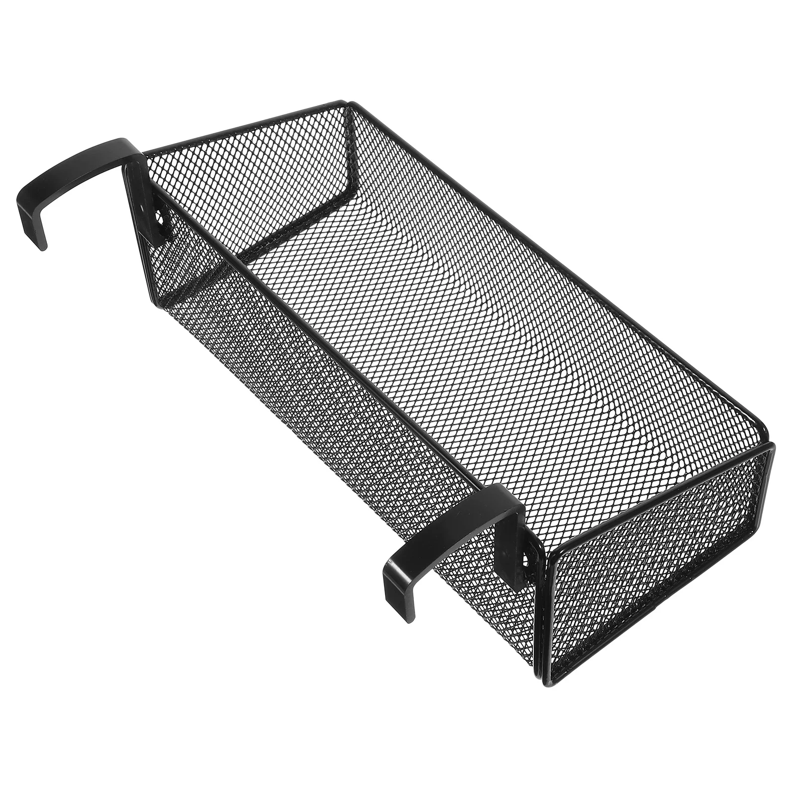 

Bedside Hanging Storage Basket Metal Dorm Bed Organizer Basket Holding Phone Controllers and Books Dormitory Supplies