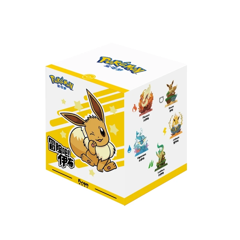 FUNISM Echte Original Pokemon Action Figure Eevee Sylveon Vaporeon Umbreon Espeon Flareon 9 Stil Anime Sammlung Modell Puppe Spielzeug Geschenk 3
