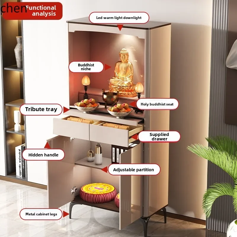 TQH modern light luxury small table, Shentai cabinet, God of Wealth cabinet, table, incense table