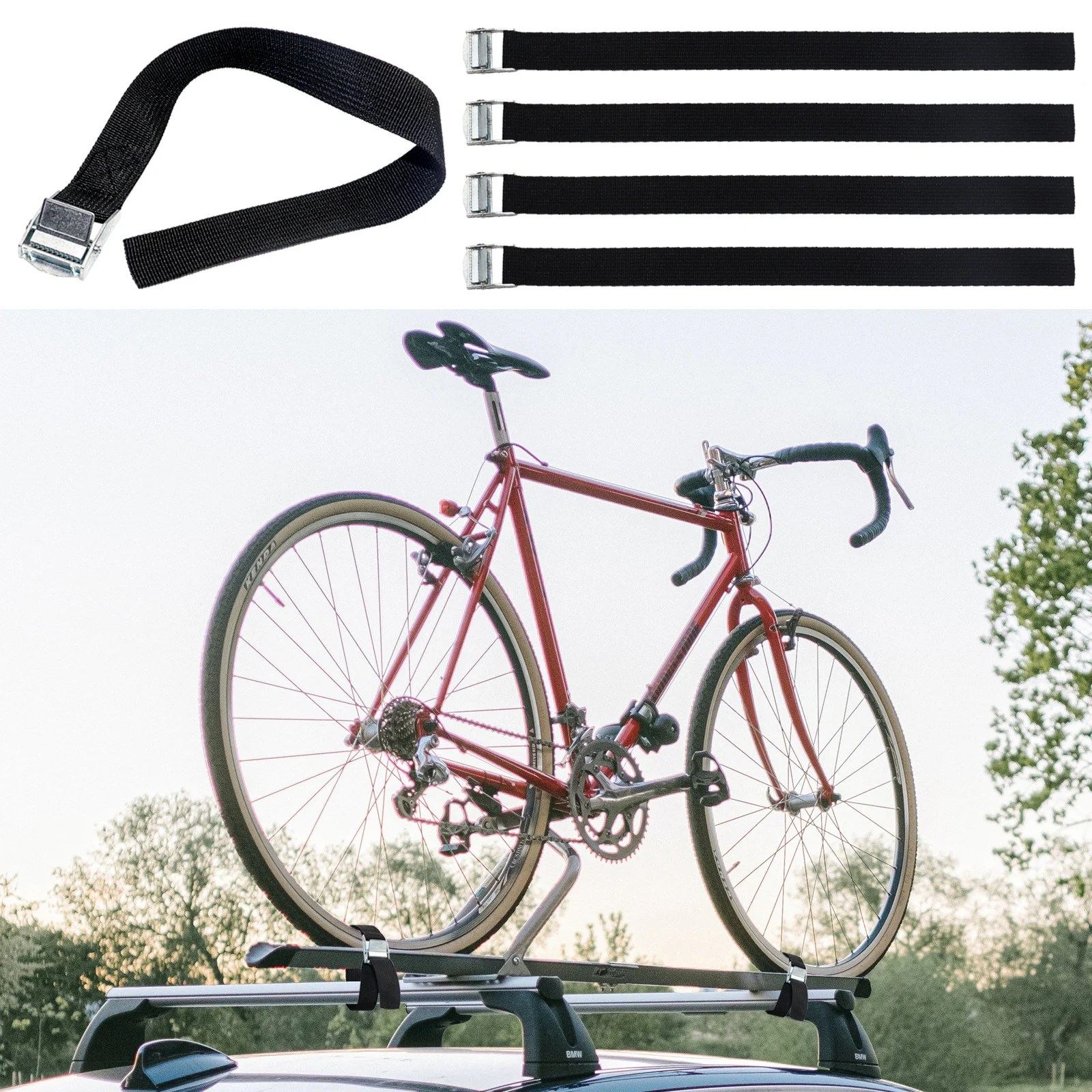 

Fastening Straps Bicycle Straps Bicycle Straps Fastening Straps Press Buckle Straps Safe And Reliable Hot Sale