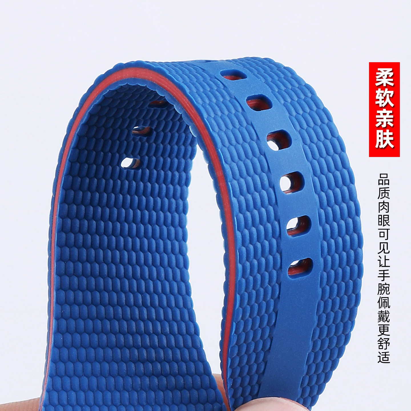 For Tag Heuer Formula 1 Silicone watch strap Red Bull Racing Edition CBZ2080 CBZ2085 Men Sport Rubber Watchband Bracelet 19mm view 5