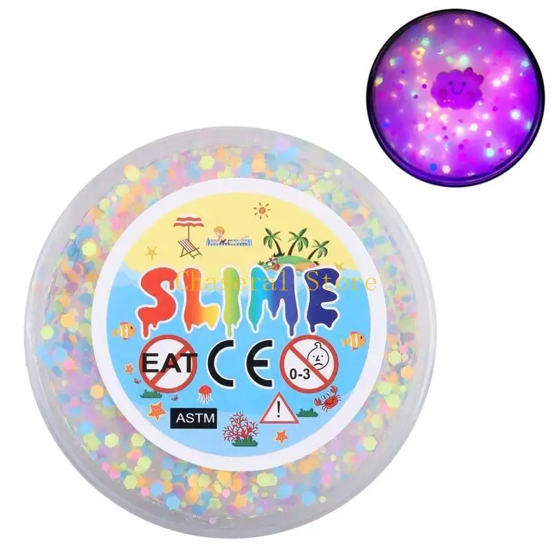 E7CE Mini Glow portable dans Dark Making Supplies Indoor for Play Bright Co