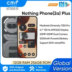 Nothing Phone 2a Plus Global Version MediaTek Dimensity 7350 Pro 5G 6.7