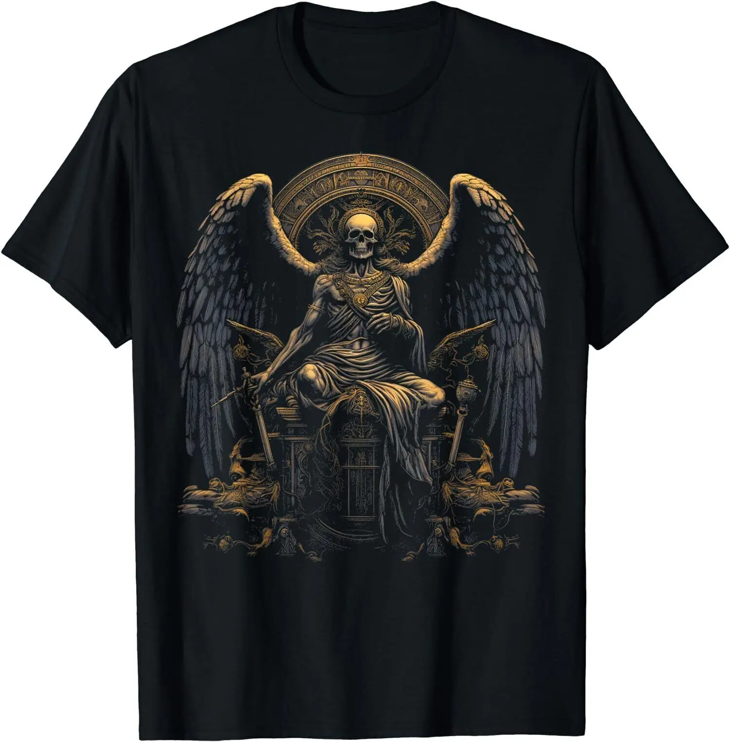 NEW LIMITED Retro Thanatos Greek Mythology Death T-Shirt