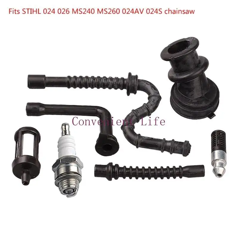 

L1EE Chainsaw Fuel Pipe Filter Intake Manifold for MS240 MS260 024 026 Chainsaw Replacement High Performance