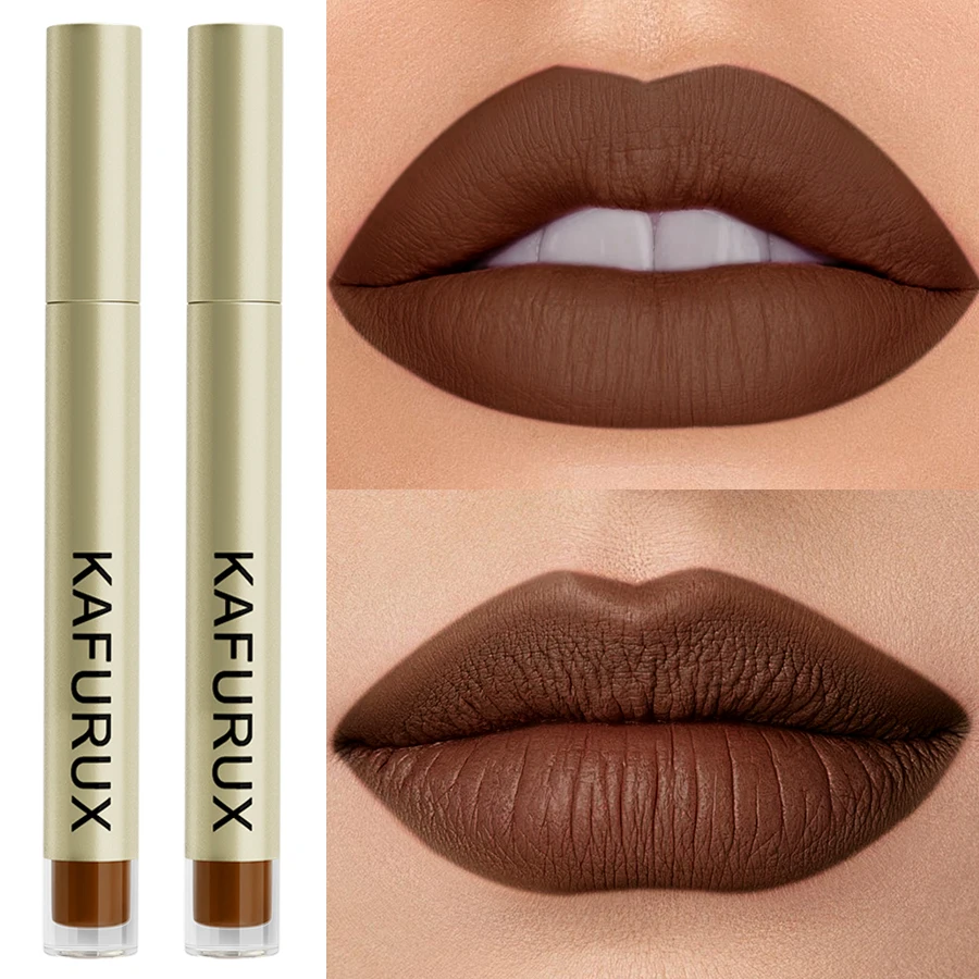 20 cores sexy de longa duração veludo fosco brilho labial batom líquido maquiagem labial vermelho rosa marrom copo antiaderente à prova dwaterproof água esmalte labial