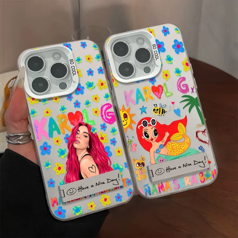 Karol G Manana Sera Bonito Case for Samsung Galaxy S24 S23 S22 S21 S20 Note20 Ultra Plus FE M31 4G 5G Back Cover with Holder