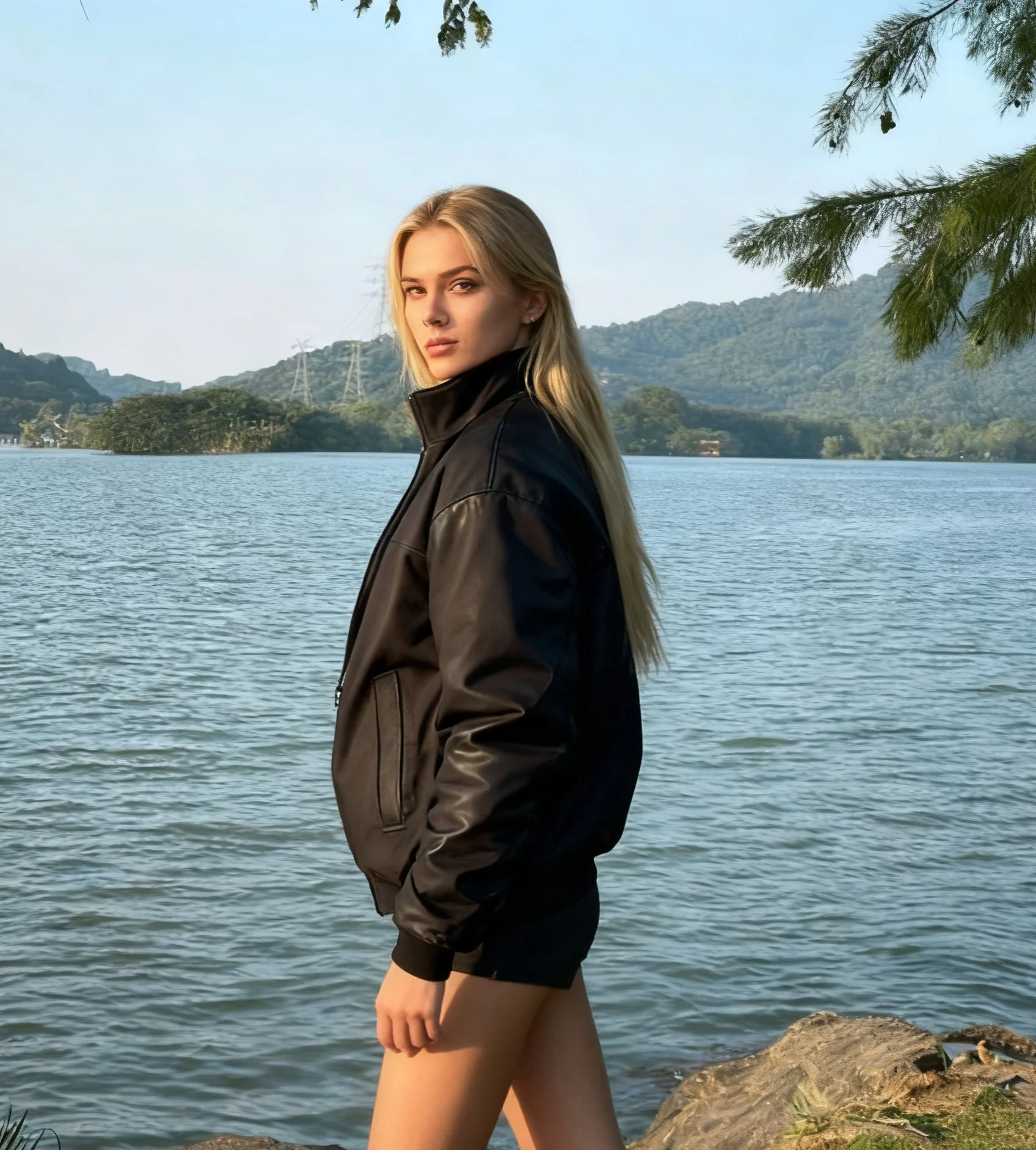 

Biker Jackets Womens Jacket Elbow Winter Leather Fleece-Lined Padded Fuzzy Cozy Blanket-Style Coldproof Warming Simple Home Ins