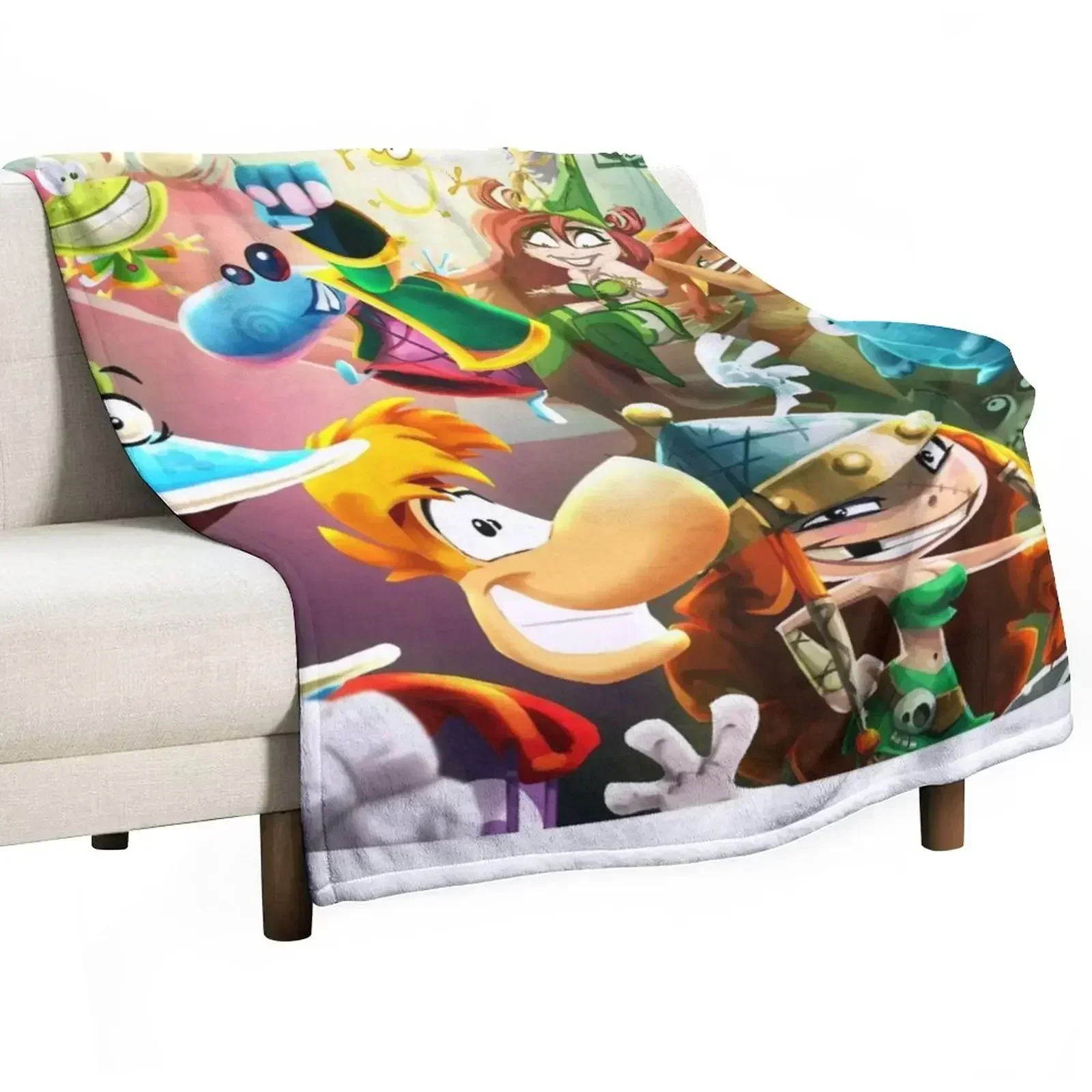 New Rayman Art Throw Blanket Luxury St Decoratives Blankets