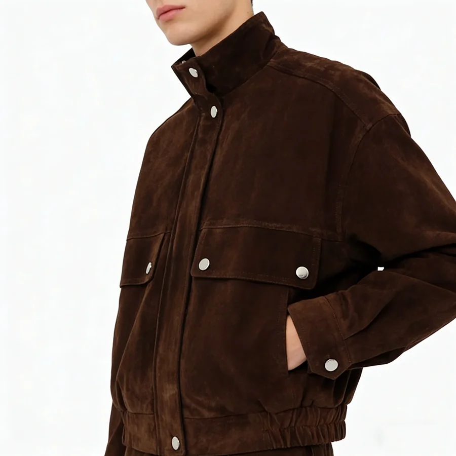 

Женские осенние куртки 2026: Новая модная коллекция, элегантные свободные теплые куртки с большими карманами, уличный шик для молодых студенток