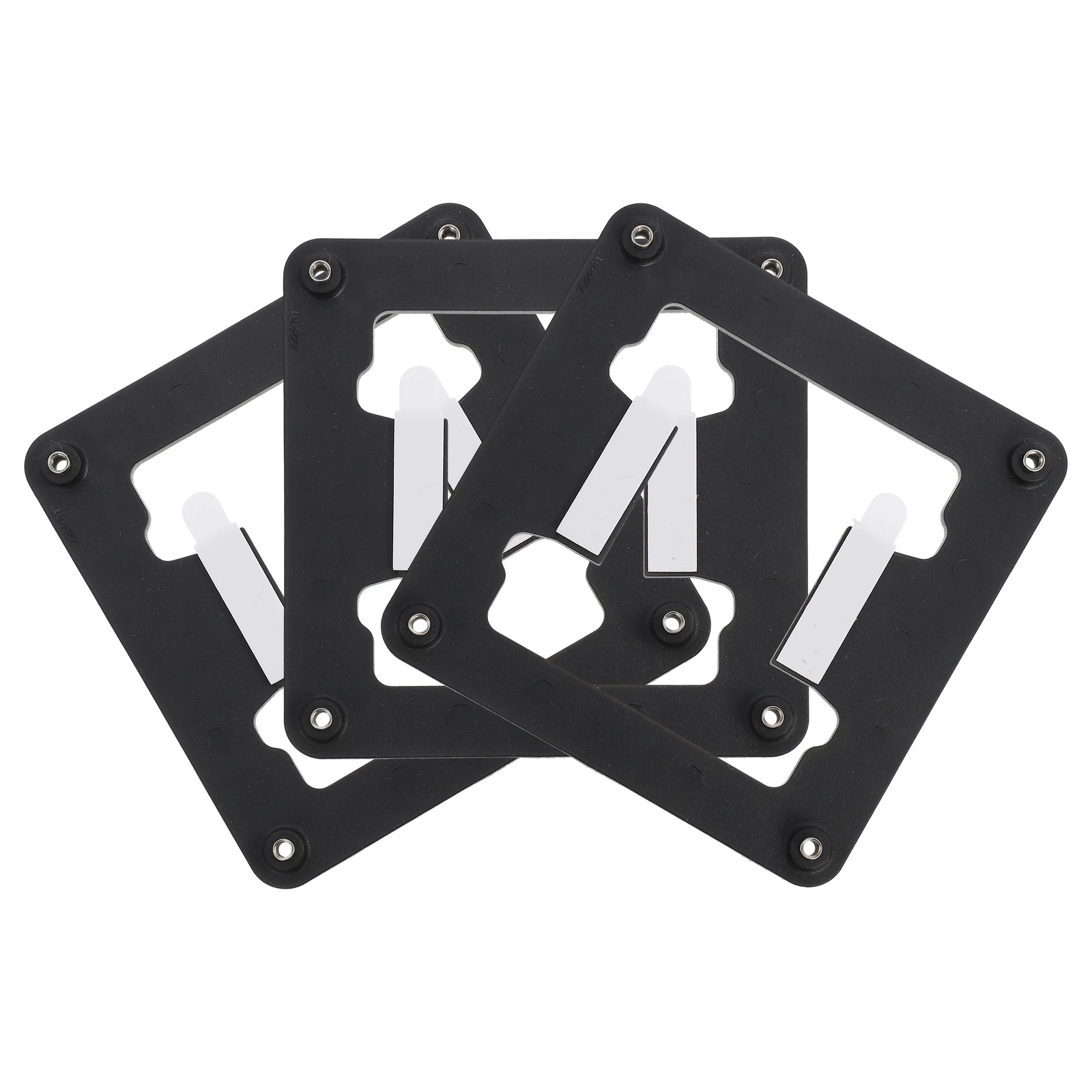 

3 Pcs Heatsink Bracket Socket Cpu Heatsink Bracket Mounting for 1700 Motherboard Fan Holder ABS Black Easy Install Durability
