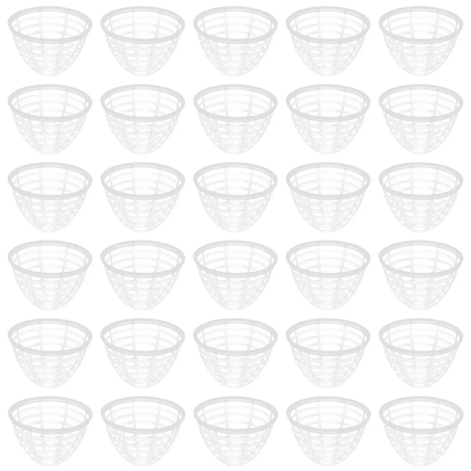 

30Pcs Skirt Panniers Plastic Handmade Underskirt Hoops for Girls Dress Shaping Display Stand Base Supporters Underskirt Hoop