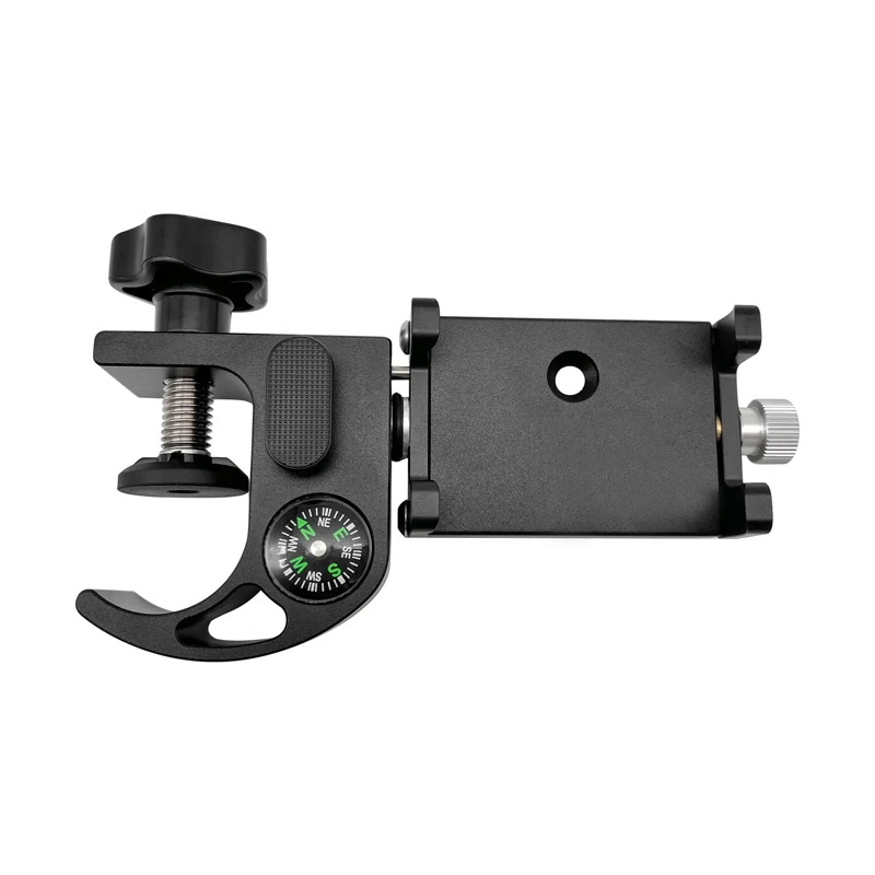 Bracket Cradle With Compass Phone Holder Pole Clamp For GPS FOR Data Collector Total Station