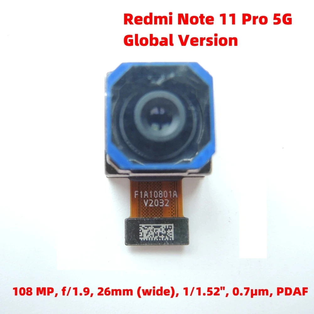 Camera for Xiaomi Redmi Note 11 Pro 5G, Full Set Camera Module