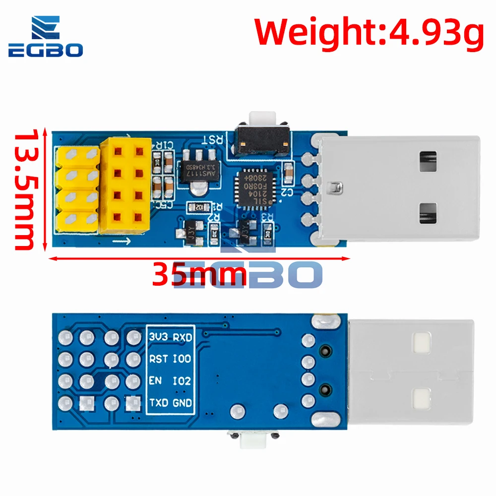 CP2104 ESP8266 ESP-01S ESP-01โมดูล WiFi ดาวน์โหลด v1.0ลิงค์ ESP สำหรับ Arduino Berry Pi
