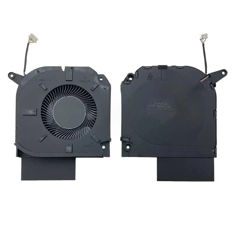 New Laptop CPU GPU Cooling Fan Cooler for HP TPN-C167 C168 16-wf N44737-001 ND8CC22 22H18 ND8C21 22H17 DC 12V 0.5A