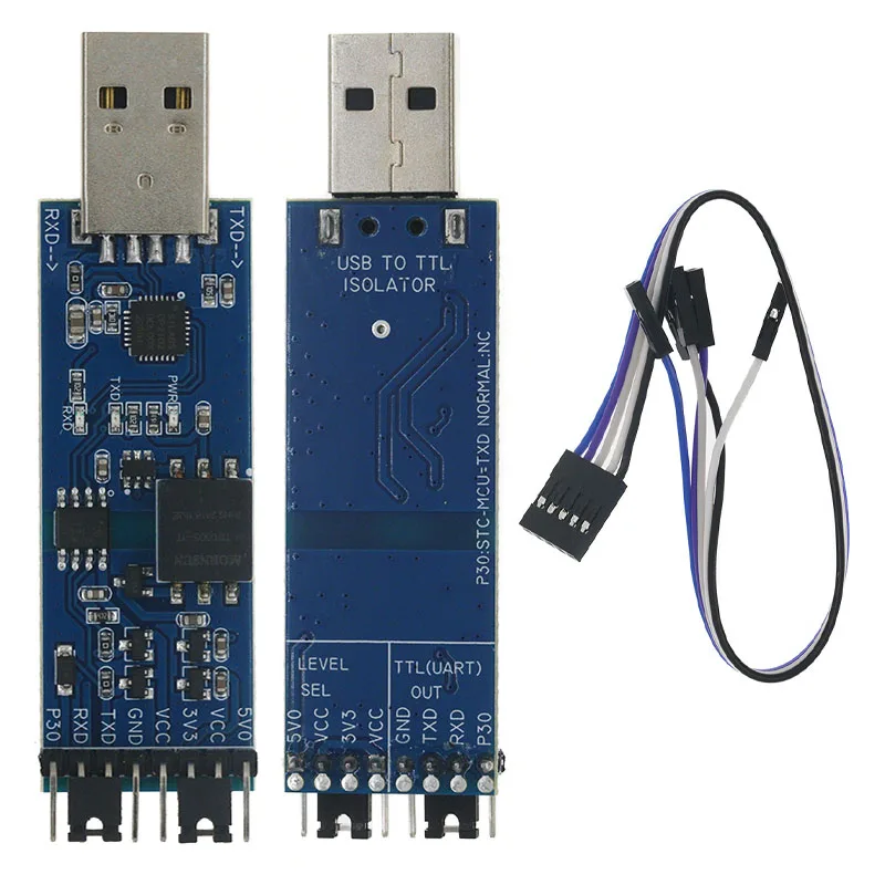 USB To TTL Module FT232/CP2102/CH340 USB To UART Serial Port Module With Signal Isolation