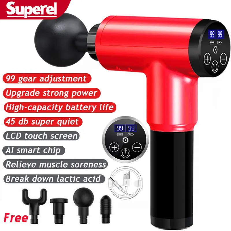 

Back Massager for Neck and Back 99 Gear Fitness Equipment Massag Gun the Massage Body Electric Massager Gym Relaxation Treatment