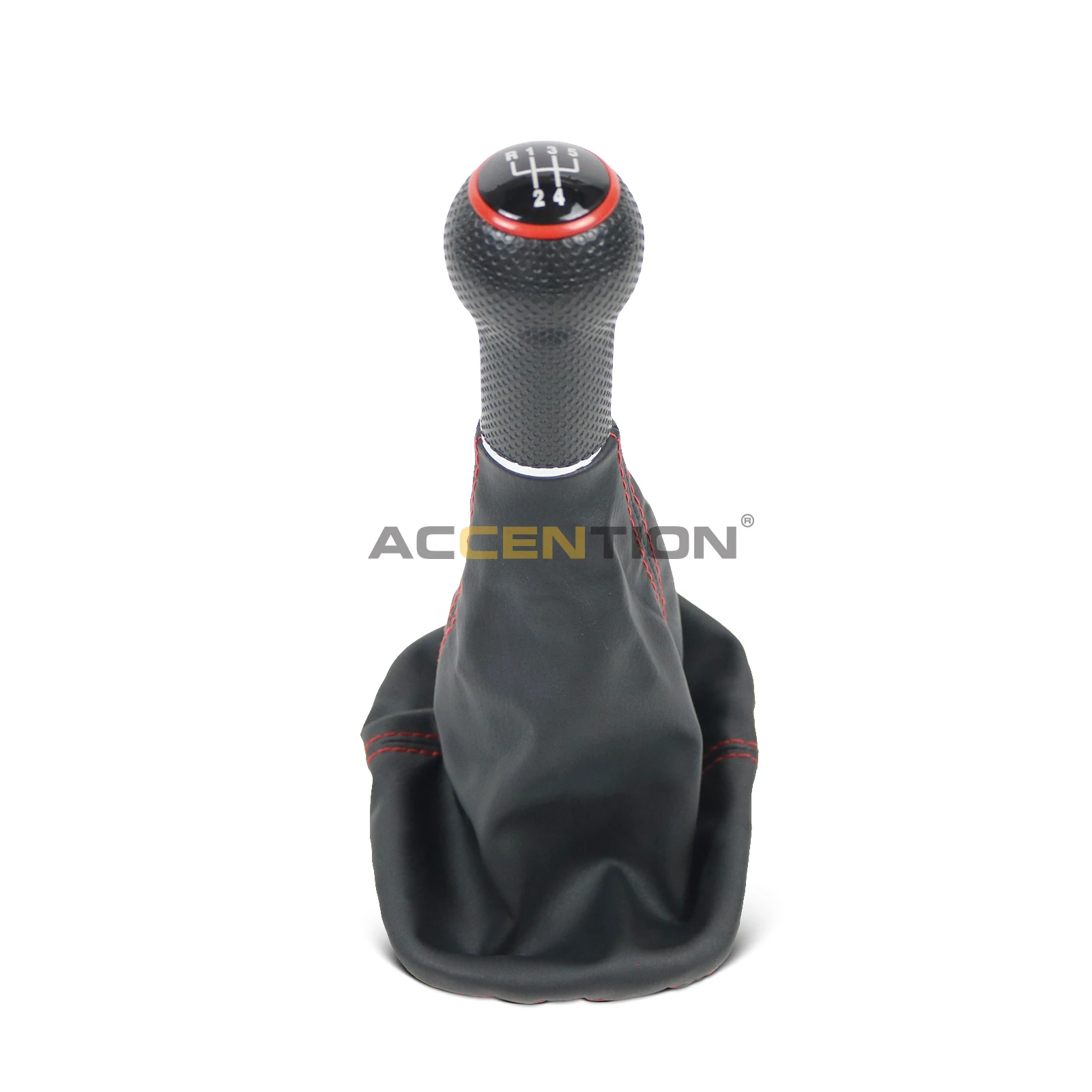 5 / 6 Speed Car Gear Shift Knob With Boot 12MM For Seat Leon 2000 2001 Toledo 1999 2000 2001