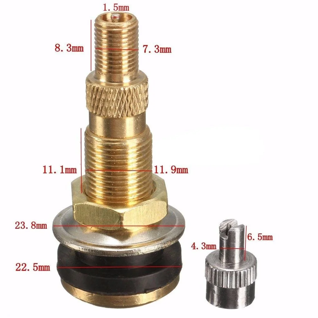 5PCS/10PCS for Agricultural/Farm Tractor Air Water Tubeless Tire Valve Stems Wheel Rim TR618A Valve Stems Caps