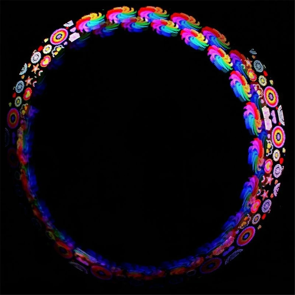 كامل ملون Led بكسل POI LED العروض للبرمجة العصي السحرية لعرض مرحلة الحفلات #3