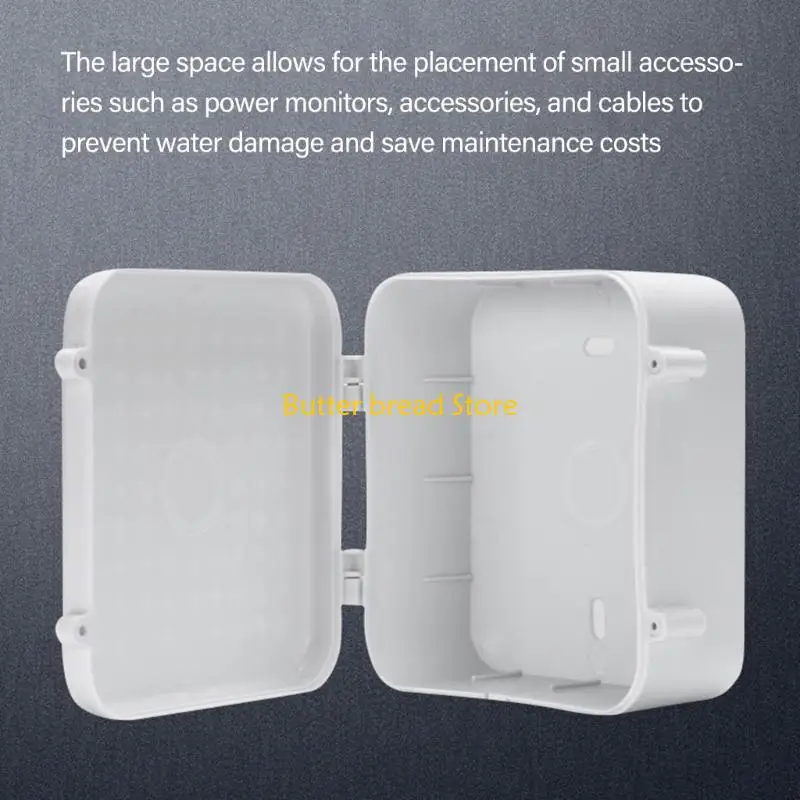 W89C Caja montaje cámara universal impermeable W89C para organizar cables paneles solares