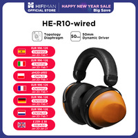 HIFIMAN HE-R10D Dynamic Topology Driver Close-Back Over-Ear Headphones for Home, Studio and Recording-Wired/Wireless