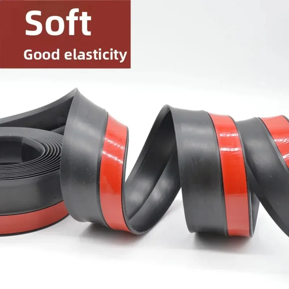 Segel Pintu Garasi, Kusen Pintu, Strip Karet Pintu Rana Rol, Sisi Atas Berperekat, Strip Karet Tahan Cuaca