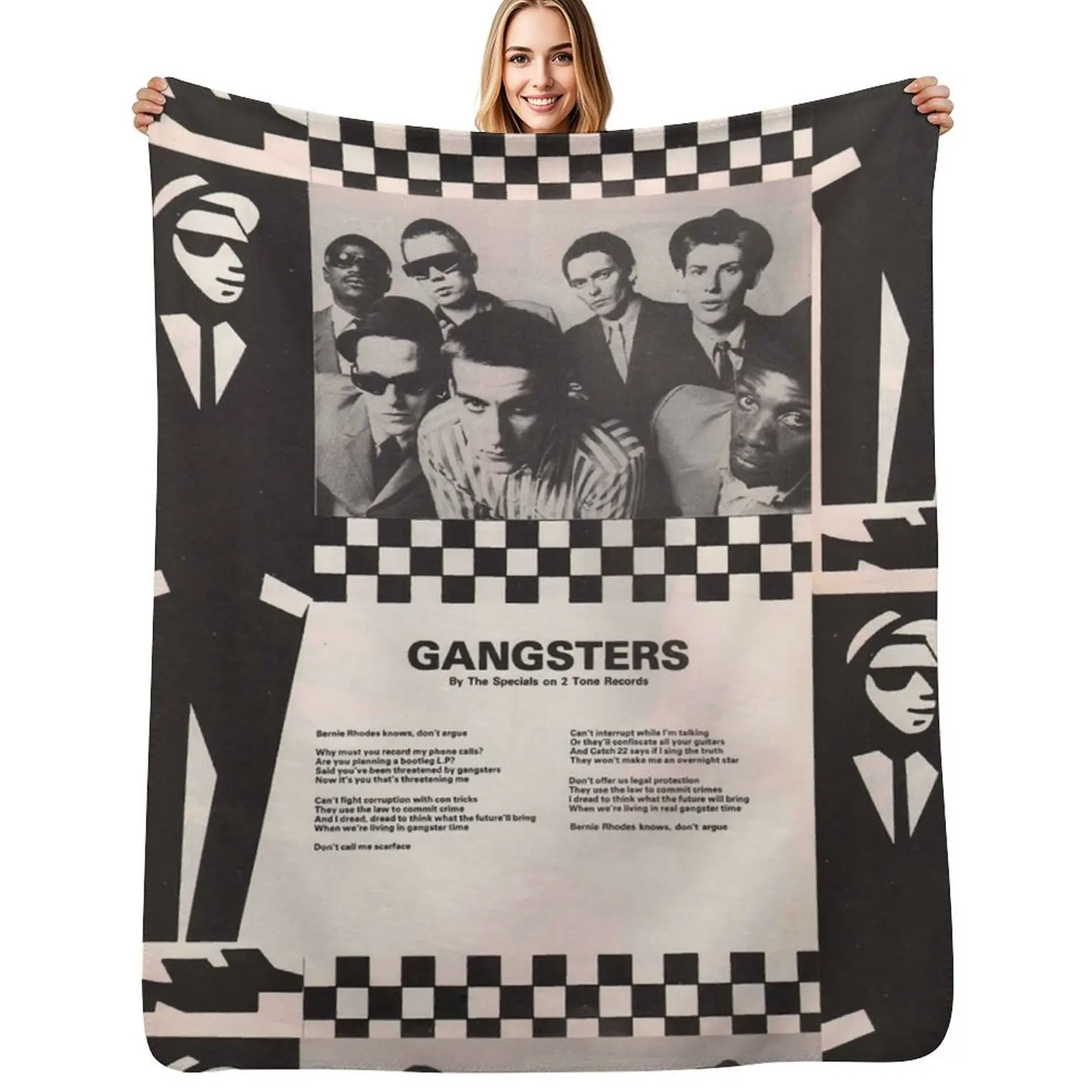 

The Coventry Gangsters Classique Throw Blanket Decoratives Summer Beddings Decorative Throw Soft Plush Plaid Blankets