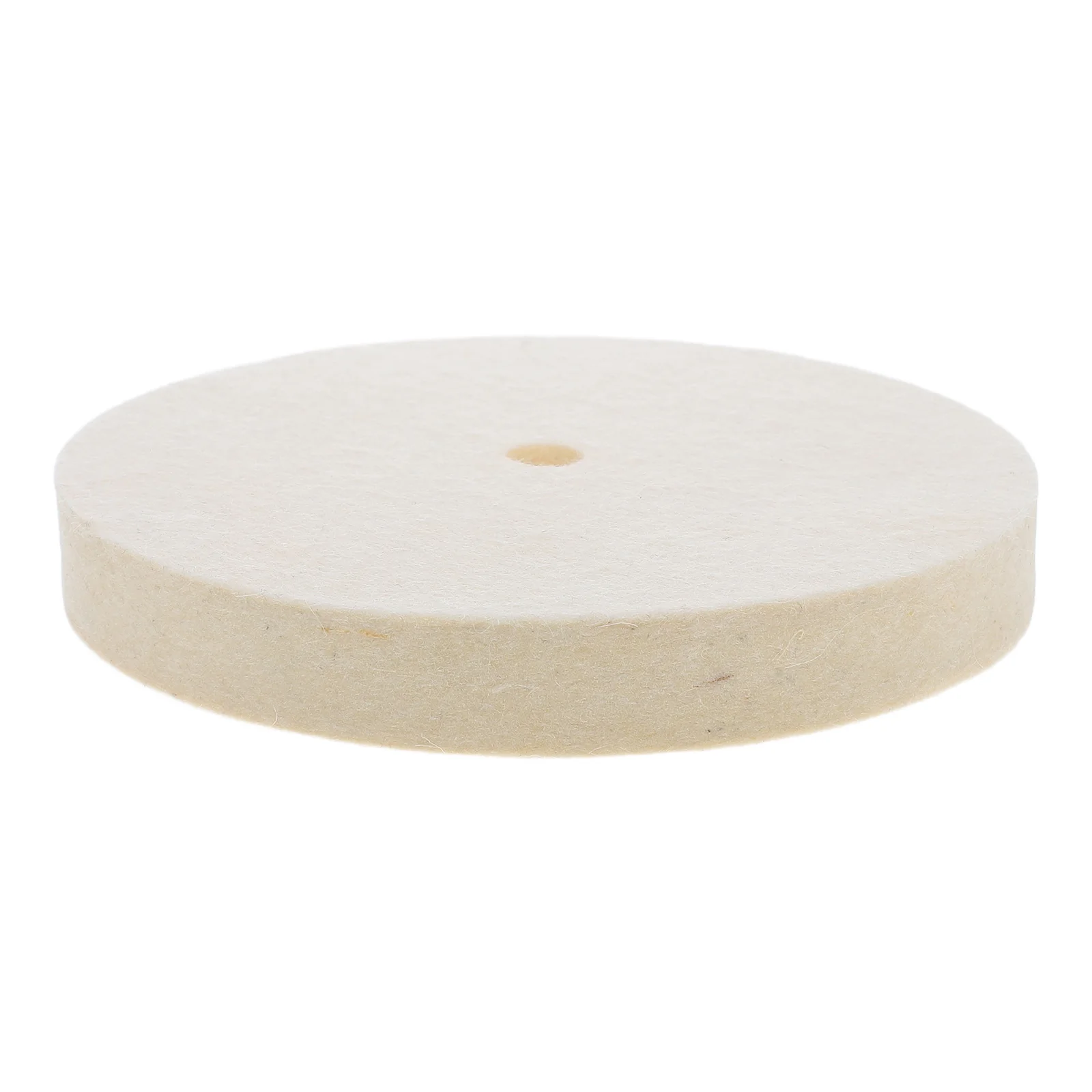 

Polishing Wheel 150mm Wool Felt Disc 12mm Hole Mirror Mold Buffing Pads Drill Attachment White Polisher Pad