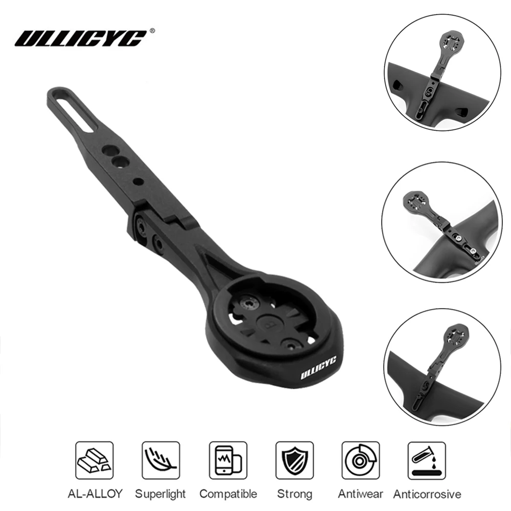 ULLICYC-Wilier Universal Computer Mount for Road Bike, MTB Handlebar, Compatible with Garmin, Wahoo, Gopro Flashlight